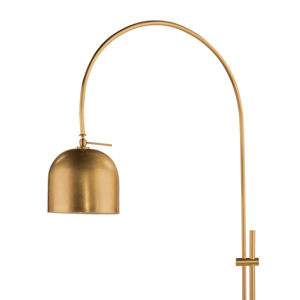 Arc Floor Lamp With Metal Shade